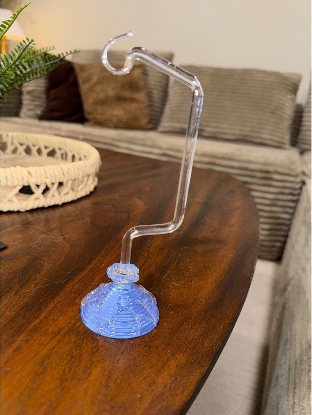 Clear Acrylic Ornament Display Stand